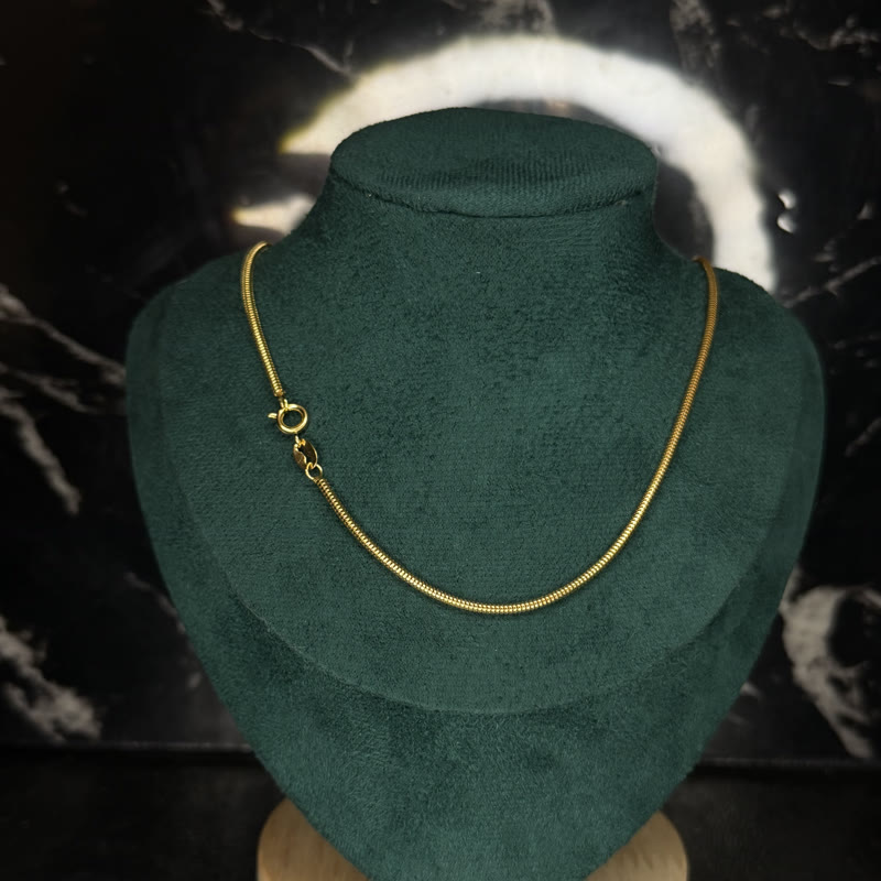 Cola de Ratón 45 cm, baño en oro 18K